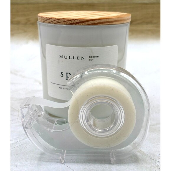 Mullen Design Co All Natural Coconut Wax Candle Spring Scent Double Wick New! - Picture 11 of 11